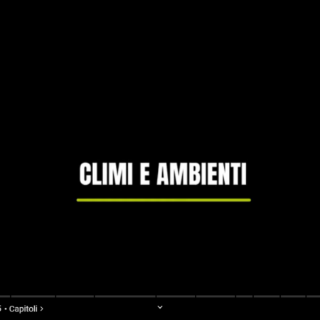 ? Climi e ambienti