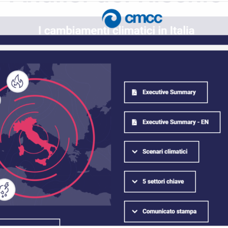 ?‍??  Analisi del rischio. I cambiamenti climatici in Italia