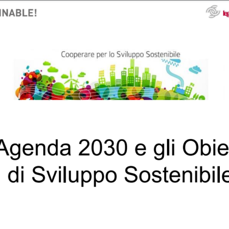 ?‍??  L’Agenda 2030 e gli Obiettivi di Sviluppo Sostenibile