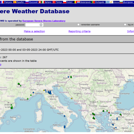 ?️ European Severe Weather Database